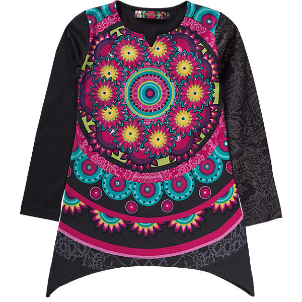 Langarmshirt mit Pailletten für Mädchen