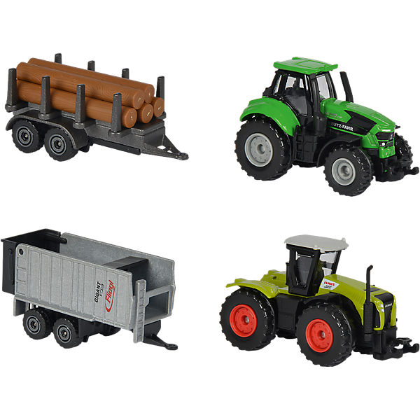 Claas Xerion 5000/Deutz 9340 TTV
und Anhänger