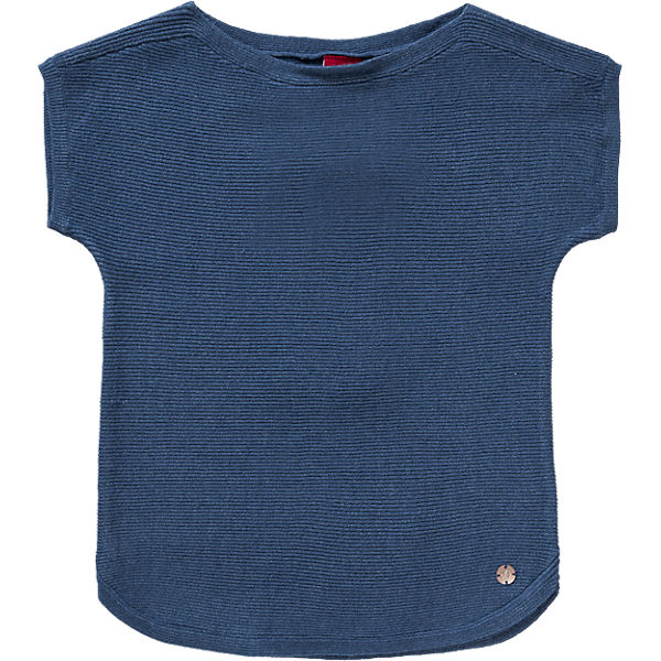 Kurzarmpullover aus Strick für Mädchen