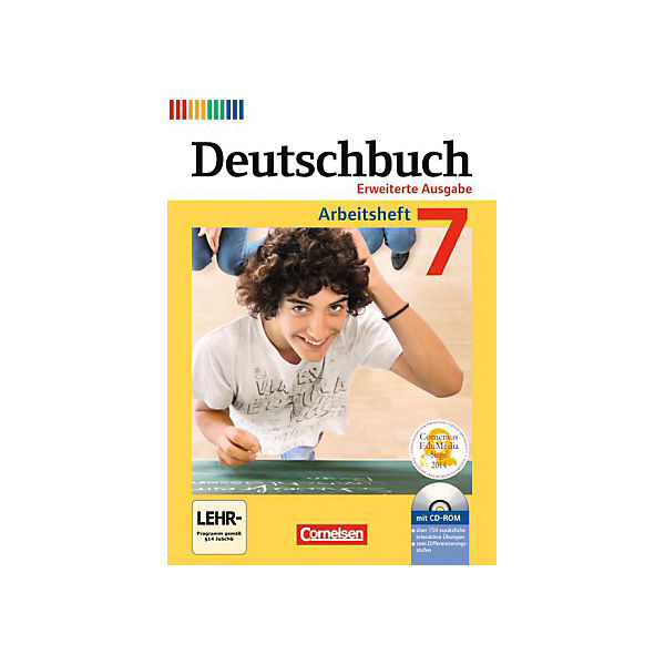 Deutschbuch, Erweiterte Ausgabe: 7. Schuljahr, Arbeitsheft mit CD-ROM