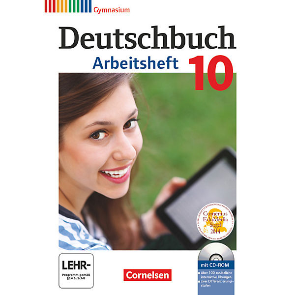 Deutschbuch, Gymnasium Allgemeine Ausgabe, Neubearbeitung 2012: 10. Schuljahr, Arbeitsheft mit Lösungen & Übungs-CD-ROM