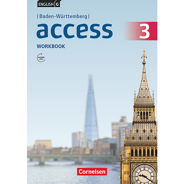 English G Access, Ausgabe Baden-Württemberg: 7. Schuljahr, Workbook mit Audio-Dateien als MP3-Download