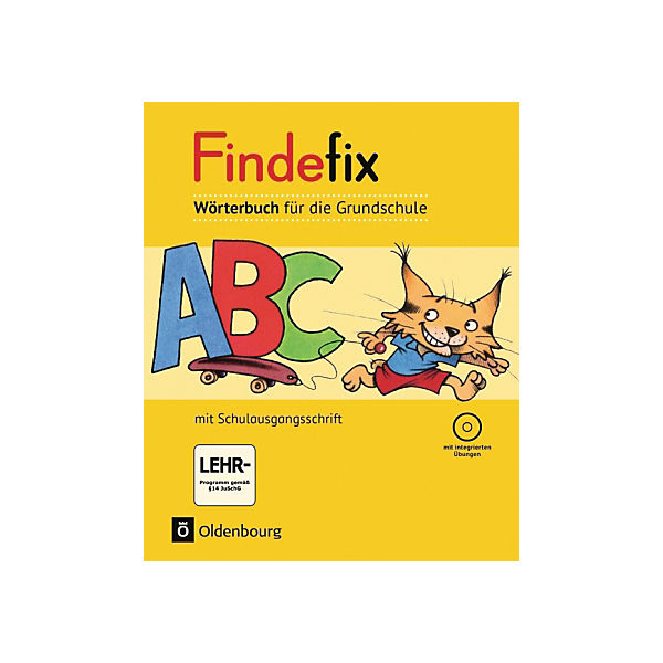 Findefix Neu (2012): Wörterbuch in Schulausgangsschrift, m. CD-ROM