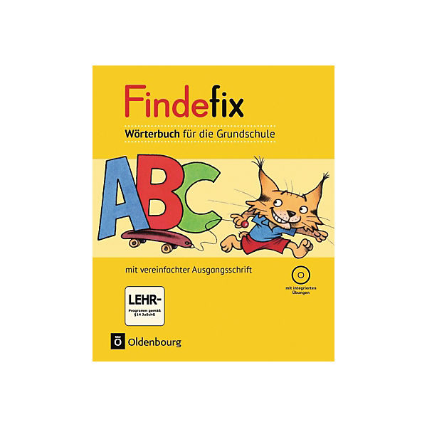 Findefix Neu (2012): Wörterbuch in vereinfachter Ausgangsschrift, m. CD-ROM