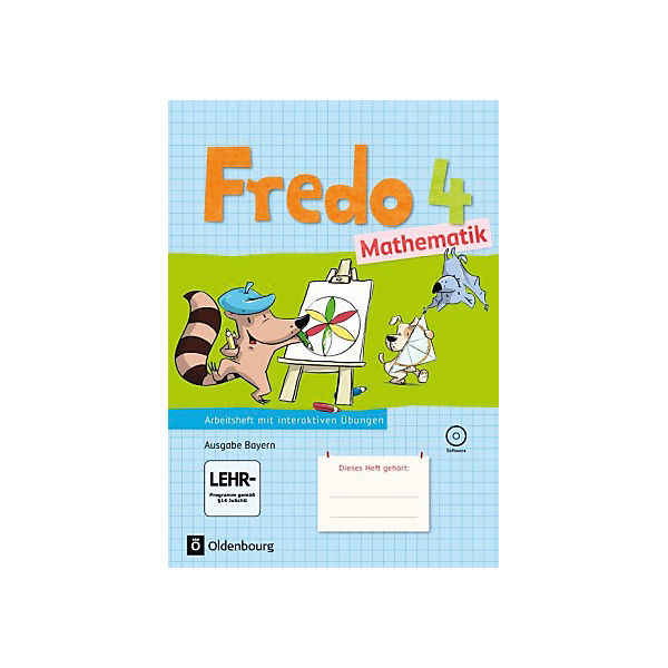 Fredo - Mathematik, Ausgabe B für Bayern: 4. Jahrgangsstufe - Arbeitsheft mit CD-ROM