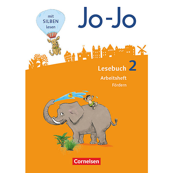 Jo-Jo Lesebuch, Allgemeine Ausgabe, Neubearbeitung (2016): 2. Schuljahr, Arbeitsheft Fördern und Inklusion