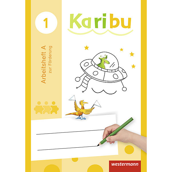 Karibu, Ausgabe 2016: Arbeitshefte zur Sprachförderung, Klasse 1