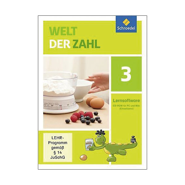 Welt der Zahl, Allgemeine Ausgabe 2015: 3. Schuljahr, 1 CD-ROM