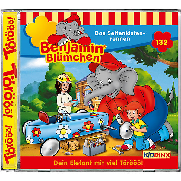 CD Benjamin Blümchen 132 - Das Seifenkistenrennen