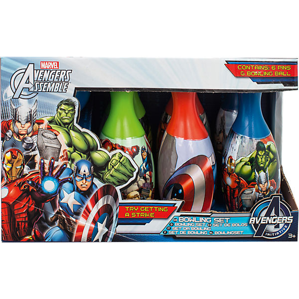 Bowling-Set "Avengers", 7-tlg.