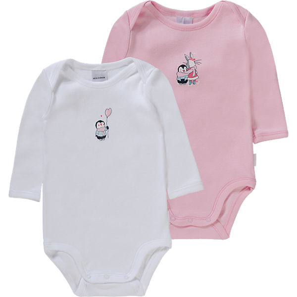 Baby Bodys Doppelpack für Mädchen