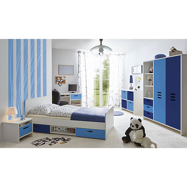 Kinder- und Jugendzimmer Clou, 5-tlg., blau