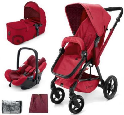 Коляска 3 в 1 Wanderer Mobility Set, Concord, Ruby Red 2015