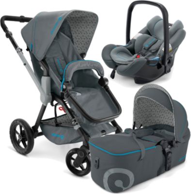 Коляска 3 в 1 Wanderer Mobility Set, Concord, Stone Grey 2015