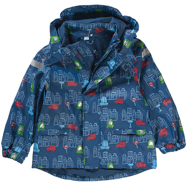 Regenjacke mit Autos für Jungen
