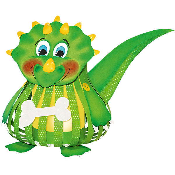 Laternenbastelset "Dino"