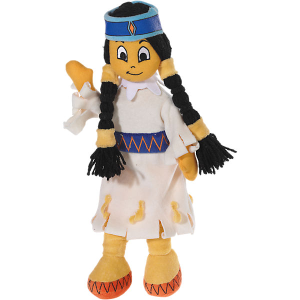 Stoffpuppe Yakari Regenbogen, 30 cm