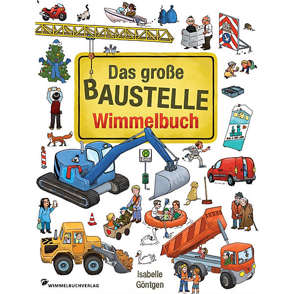 Das große Baustelle-Wimmelbuch