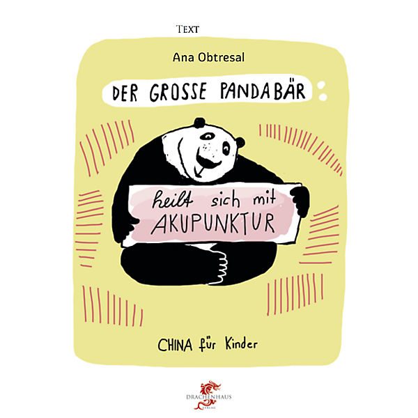 Der große Panda heilt sich mit Akupunktur