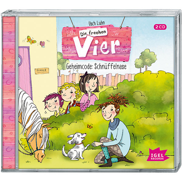 Die frechen Vier: Geheimcode Schnüffelnase, 1 Audio-CD