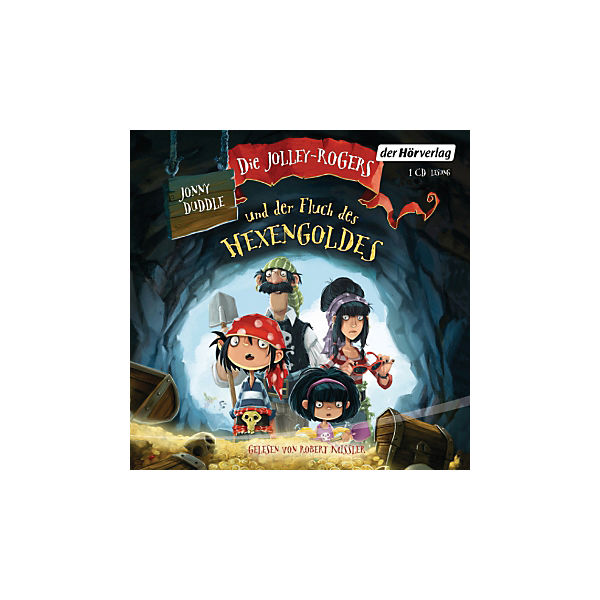 Die Jolley-Rogers und der Fluch des Hexengoldes, 1 Audio-CD