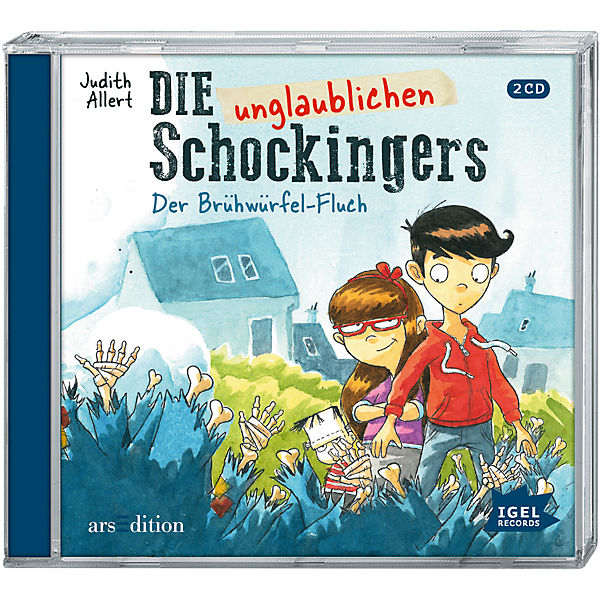 Die unglaublichen Schockingers: Der Brühwürfel-Fluch, 2 Audio-CDs