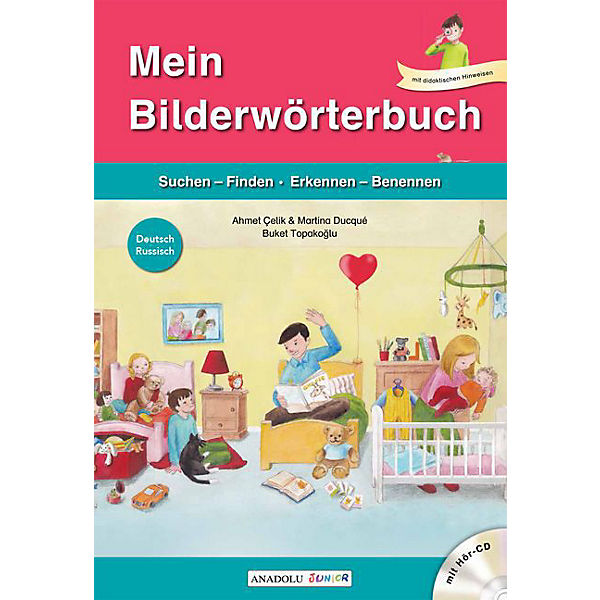 Mein Bilderwörterbuch: Deutsch - Russisch: mit Audio-CD