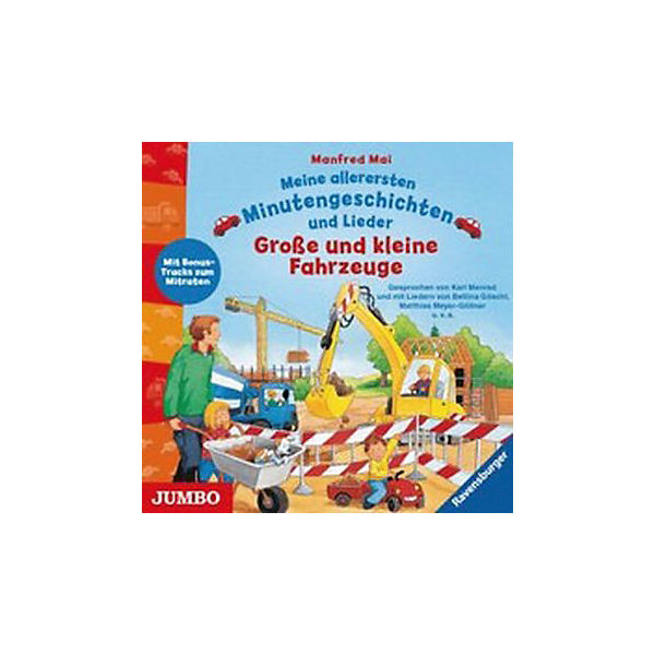 Meine allerersten Minutengeschichten und Lieder, 1 Audio-CD