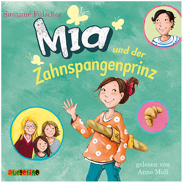 Mia und der Zahnspangenprinz, 2 Audio-CDs