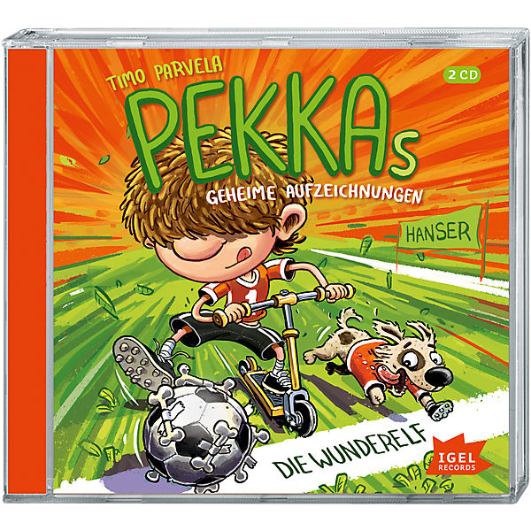 Pekkas geheime Aufzeichnungen: Die Wunderelf, 1 Audio-CD