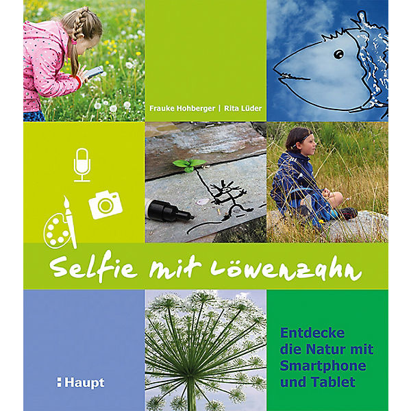 Selfie mit Löwenzahn