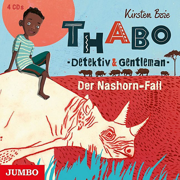 Thabo, Detektiv & Gentleman: Der Nashorn-Fall, 4 Audio-CDs