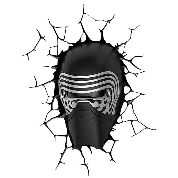 3D Licht Star Wars Kylo Ren (Wandlampe)