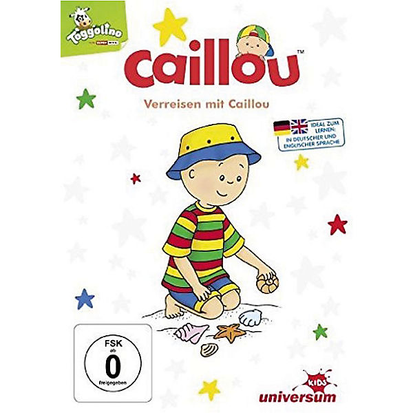 DVD Verreisen mit Caillou