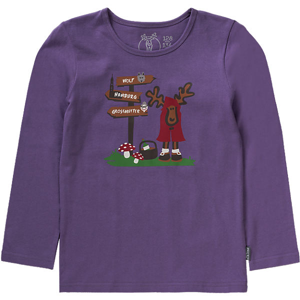 Kinder Langarmshirt ROTELKCHEN für Mädchen, organic cotton