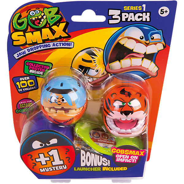 Gobsmax - 3er Pack, sortiert