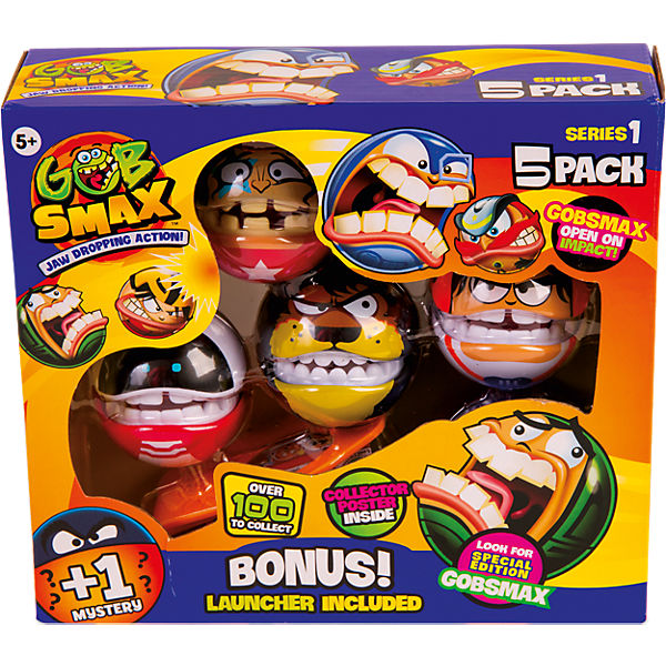 Gobsmax - 5er Pack, sortiert