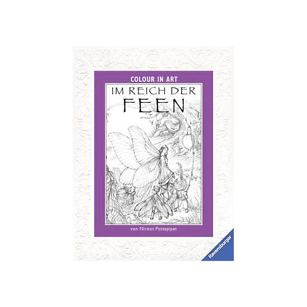 Im Reich der Feen, Malbuch für Erwachsene