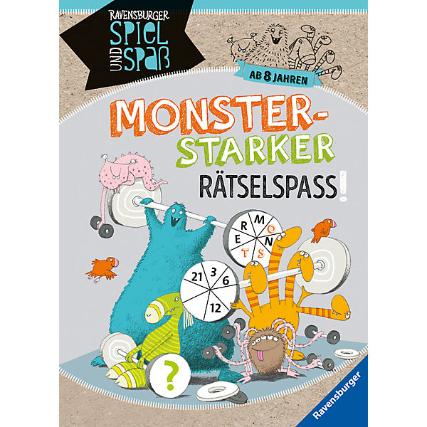 Ravensburger Spiel und Spaß: Monsterstarker Rätselspaß