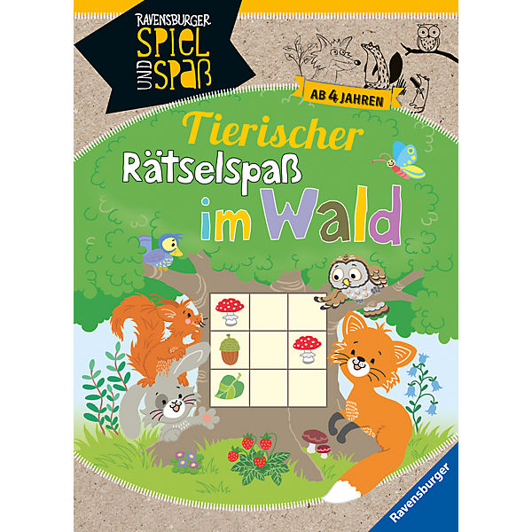 XXX Ravensburger Spiel und Spaß: Tierischer Rätselspaß im Wald