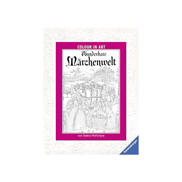 Wunderbare Märchenwelt, Malbuch für Erwachsene