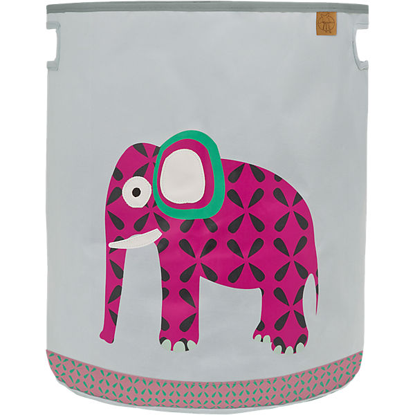 Aufbewahrungskorb für Spielzeug, 4Kids, Wildlife Elephant