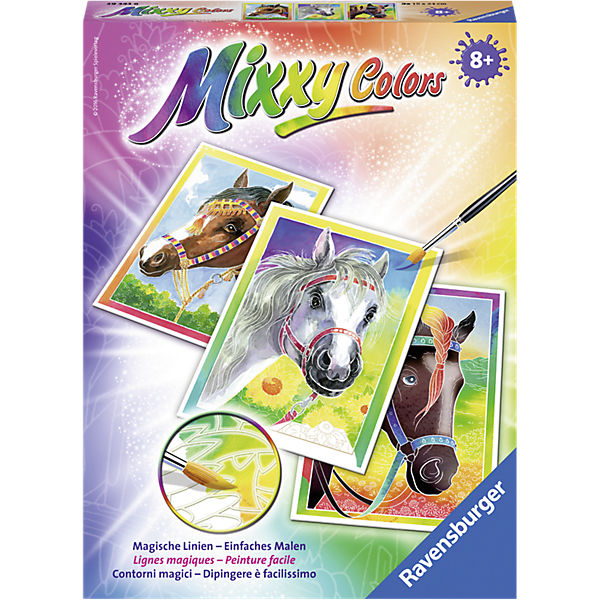 Mixxy Colors Malset Pferde