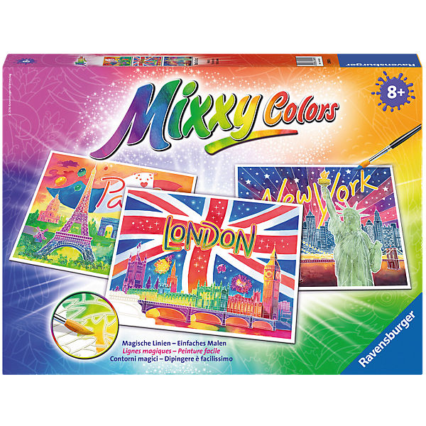 Mixxy Colors Malset Weltstädte
