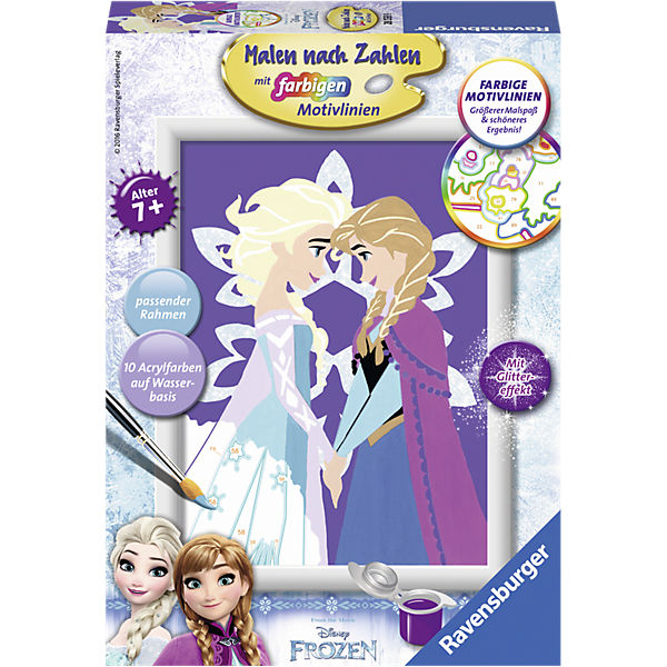 Malen nach Zahlen Die Eiskönigin Winter Magic Sonderserie E