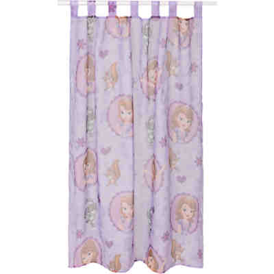 Gardine Disney´s Sofia die Erste, transparent, 140 x 160 cm