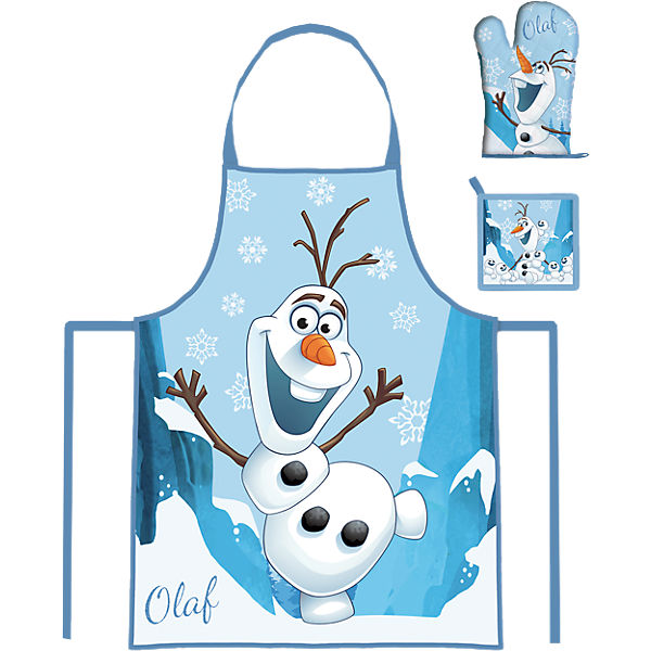 Schürzenset Die Eiskönigin Olaf, 3-tlg.