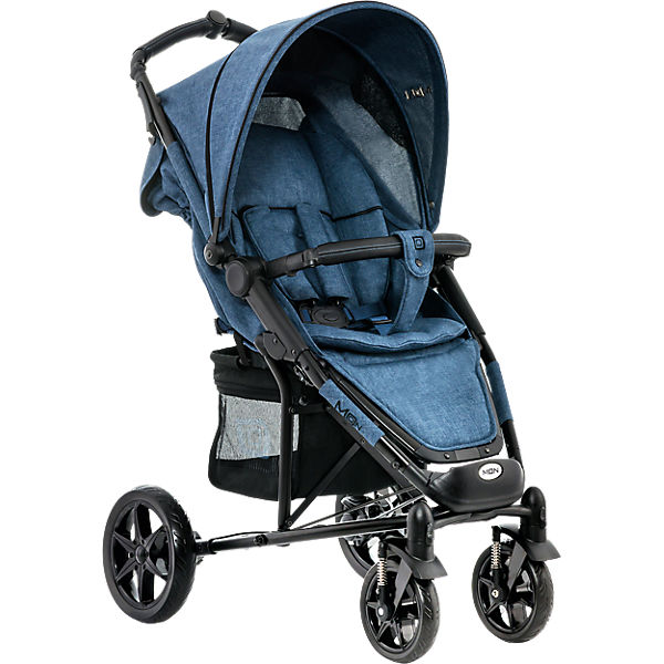 Buggy FLAC City, blue/melange