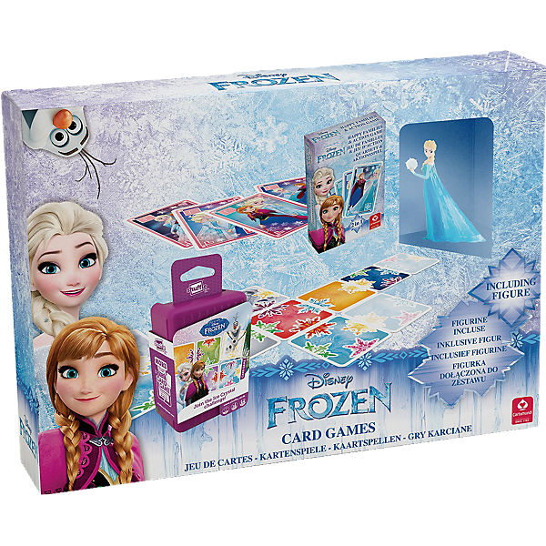 Kartenspiele Geschenkset - Die Eiskönigin (inkl. Bullyland-Figur)
