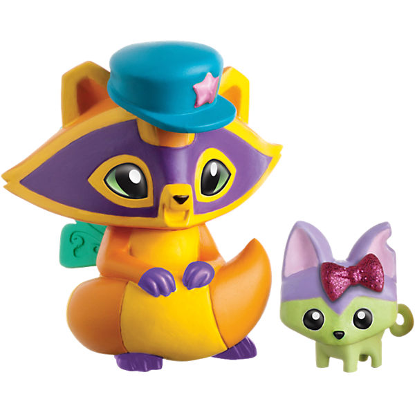 (AV Aug) Animal Jam-Waschbär mit Accessoires